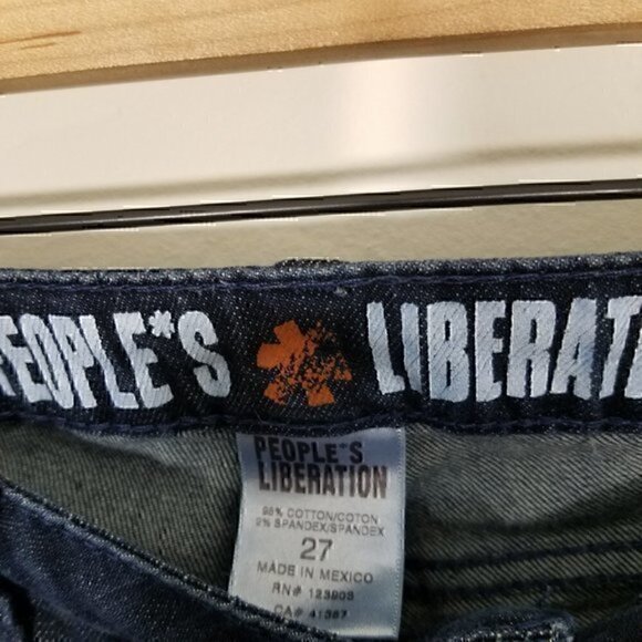 People's Liberation Star Pocket Jeans Size 27 - Picture 7 of 7